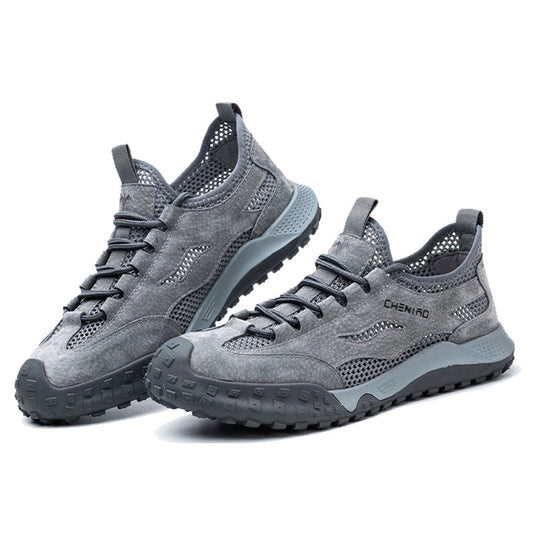 TitanTread Terra - All-Terrain Adventure & Reinforced Lightweight Safety Shoes - Fancysouls