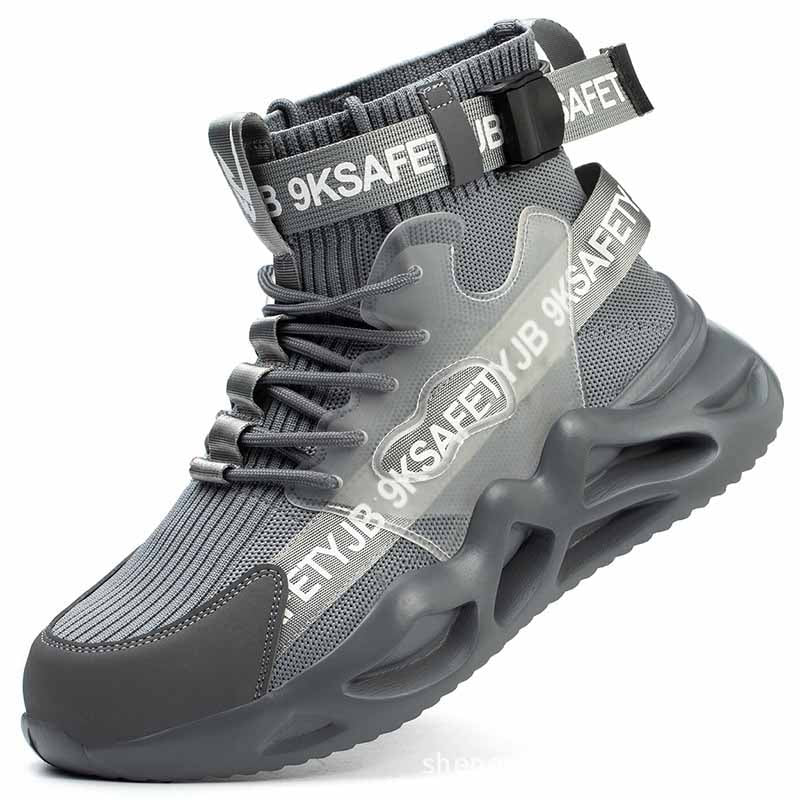 Load image into Gallery viewer, TitanTread  - SteelWarrior Steel Toe Work Shoes For Gym Workout, Outdoor Running &amp; Walking; Cycling, Hiking &amp; Working - Fancysouls
