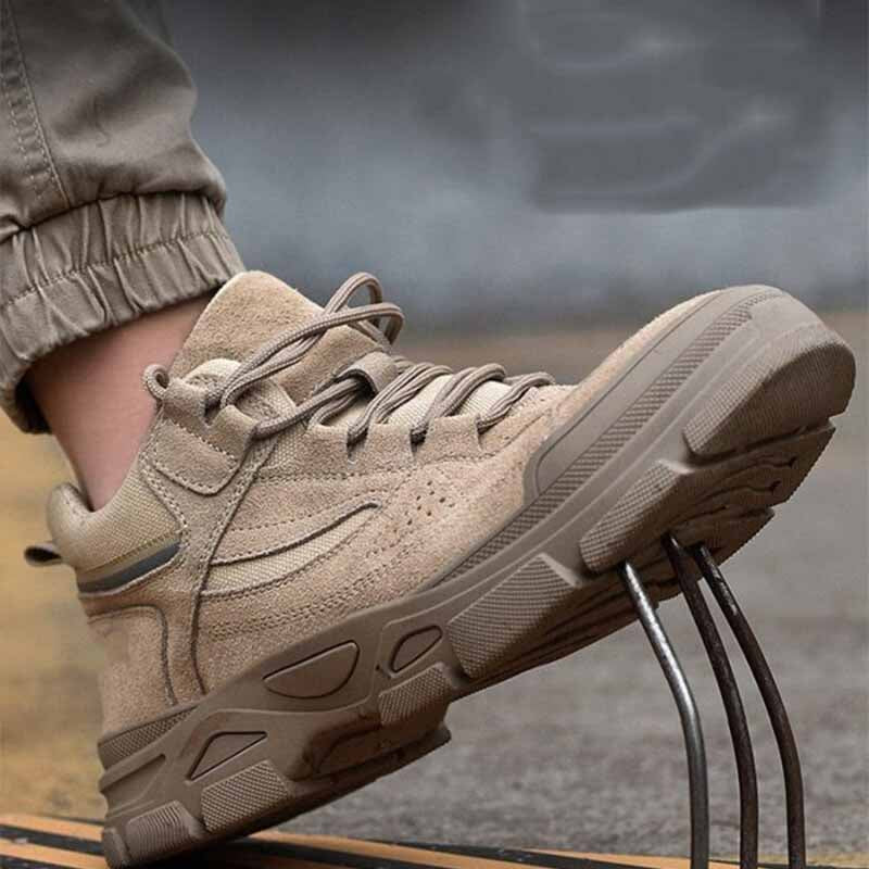 Laden Sie das Bild in Galerie -Viewer, TitanTread IronGuardian - Indestructible Anti-stab Safety Outdoor Military Boots - Fancysouls
