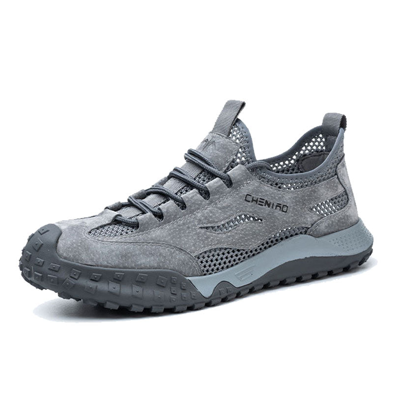 Laden Sie das Bild in Galerie -Viewer, TitanTread Terra - All-Terrain Adventure &amp; Reinforced Lightweight Safety Shoes - Fancysouls
